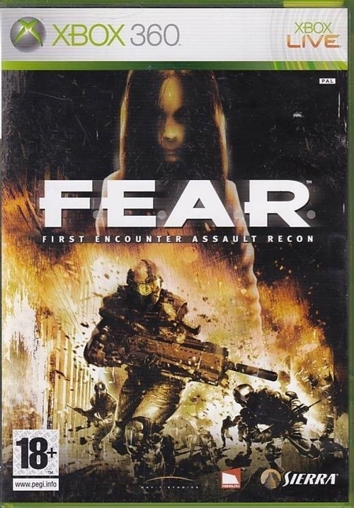 Fear First Encounter Assault Recon - XBOX Live - XBOX 360 (B Grade) (Genbrug)